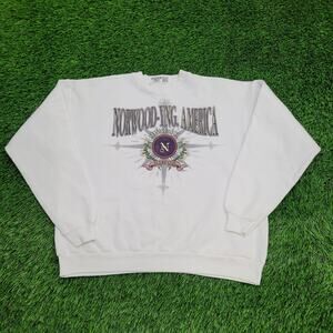 Vintage 90s Minnesota Sweatshirt Womens XL 23x23 Norwood